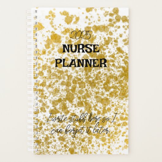 Aangepaste verpleegster planner (Voorkant)