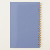 Aangepaste verpleegster RN Blue Medical Caduceus Planner (Achterkant)