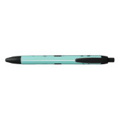 Aangepaste verpleegster scrub leven monogram zwarte inkt pen (Achterkant)