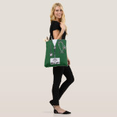 Aangepaste verpleegster tote bag (Op model)