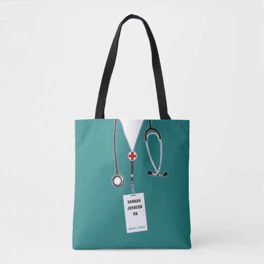 Aangepaste verpleegster tote bag (Voorkant)