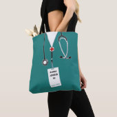Aangepaste verpleegster tote bag (Dichtbij)
