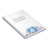 Aangepaste verpleegster voor studenten Elke kleurn Notitieboek (Rechterzijde)