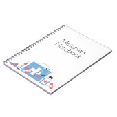 Aangepaste verpleegster voor studenten Elke kleurn Notitieboek (Linkerzijde)