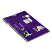 Aangepaste verpleegwagens in Paars Notitieboek (Rechterzijde)