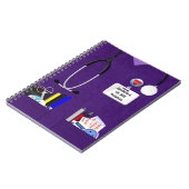 Aangepaste verpleegwagens in Paars Notitieboek (Linkerzijde)