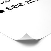 Aangepaste Verschil Maker, Cadeau voor Mentor Waar Perfect Poster (Hoek)