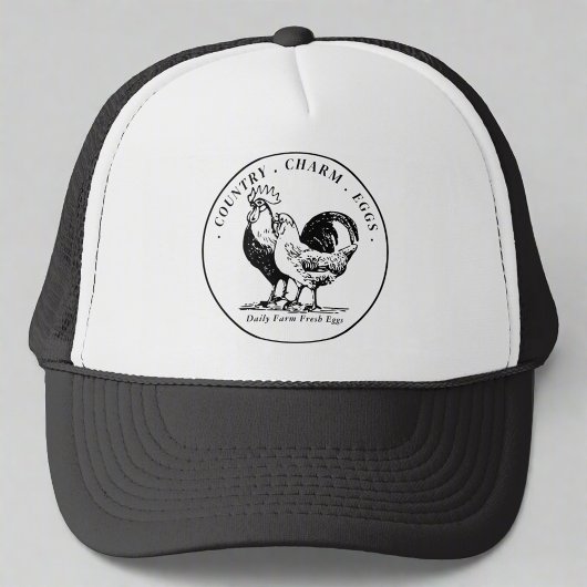Aangepaste Verse Biologische Eieren Boerderij Bedr Trucker Pet