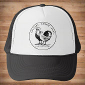 Aangepaste Verse Biologische Eieren Boerderij Bedr Trucker Pet