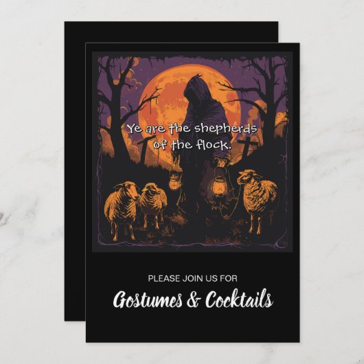 Aangepaste versie | feestdagenkaart (Voorkant / Achterkant)