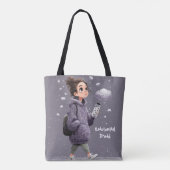 Aangepaste versie | tote bag (Achterkant)
