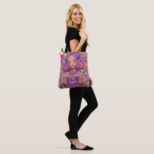 Aangepaste versie | tote bag (Op model)