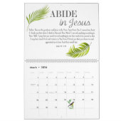 Aangepaste versie van Bijbel Verse Prayer Floral Kalender (Mar 2026)