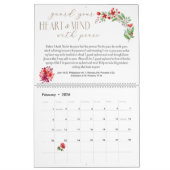 Aangepaste versie van Bijbel Verse Prayer Floral Kalender (Feb 2026)