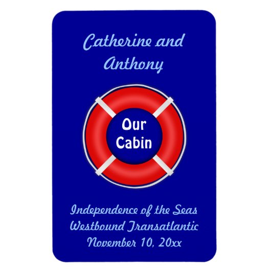 Aangepaste versie voor levensonderhoud Stateroom d Magneet (Verticaal)