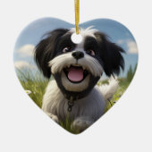 Aangepaste versiering keramisch ornament (Voorkant)