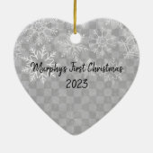 Aangepaste versiering keramisch ornament (Achterkant)