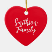 Aangepaste versiering keramisch ornament (Voorkant)