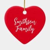 Aangepaste versiering keramisch ornament (Achterkant)