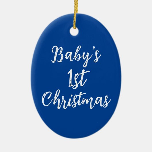 Aangepaste versiering keramisch ornament (Voorkant)