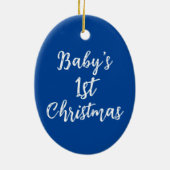 Aangepaste versiering keramisch ornament (Achterkant)