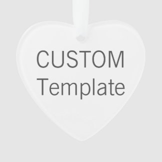 Aangepaste versiering met acrylkerst voor kerstmis ornament