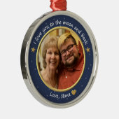 Aangepaste versiering metalen ornament (Rechts)