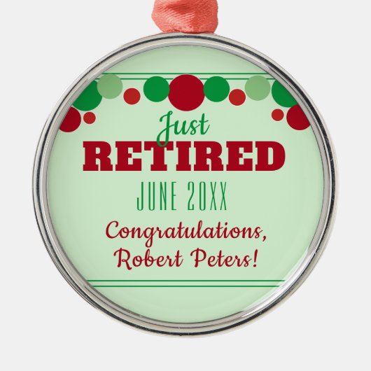 Aangepaste versiering metalen ornament (Voorkant)