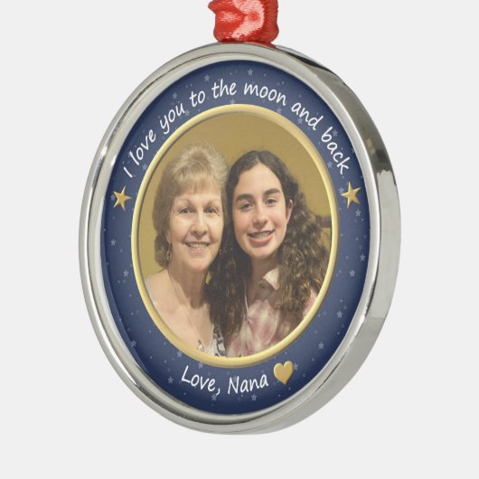 Aangepaste versiering metalen ornament (Links)