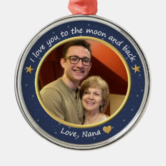 Aangepaste versiering metalen ornament