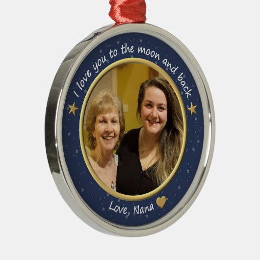 Aangepaste versiering metalen ornament (Rechts)