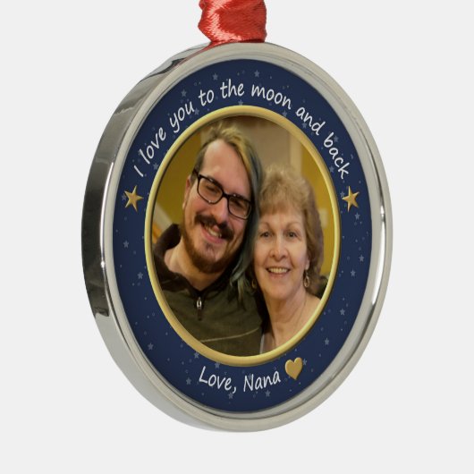 Aangepaste versiering metalen ornament (Rechts)