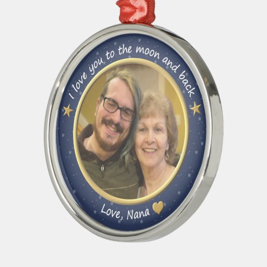 Aangepaste versiering metalen ornament (Links)