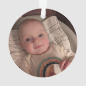 Aangepaste versiering ornament (achterkant)