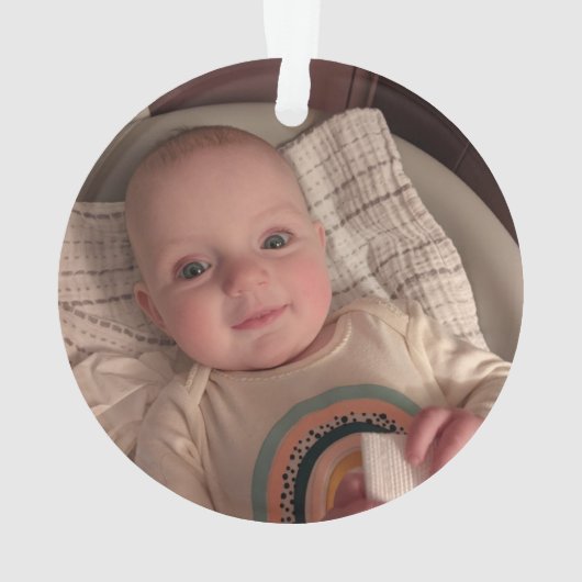 Aangepaste versiering ornament (achterkant)