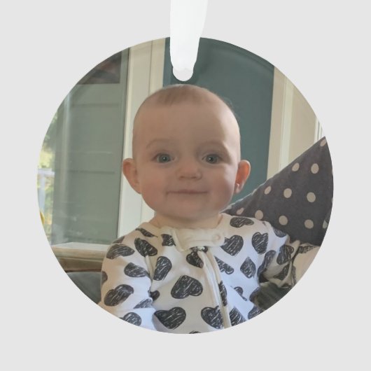 Aangepaste versiering ornament (voorkant)