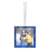 Aangepaste versiering van 4 foto-kubusbeelden decoratie (Rechts)