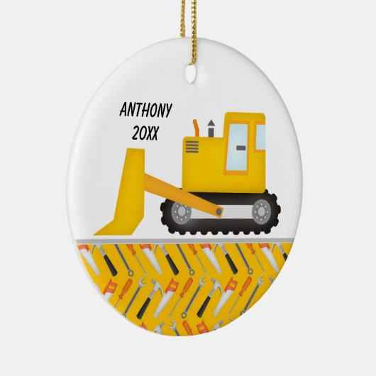 Aangepaste versiering van bouwexcavator keramisch ornament (Rechts)