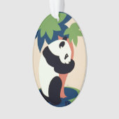 Aangepaste versiering van  "Brookfield Zoo" Ornament (voorkant)