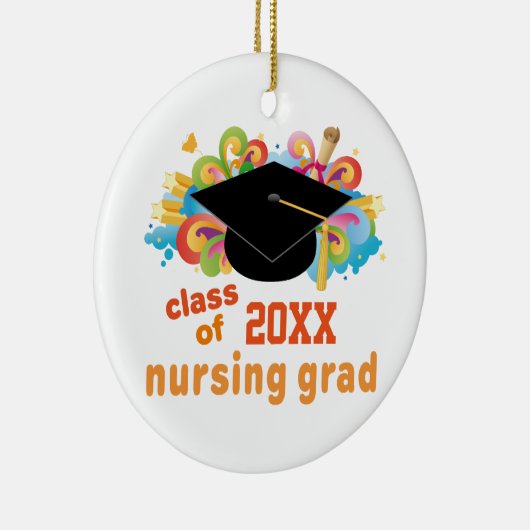 Aangepaste versiering van het Afstuderen van de ve Keramisch Ornament (Rechts)