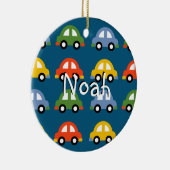 aangepaste versiering van speelgoed-auto's keramisch ornament (Rechts)