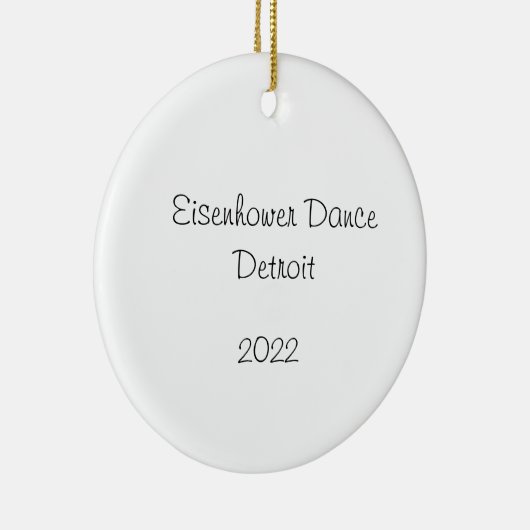 Aangepaste versiering voor Angela A. Keramisch Ornament (Rechts)