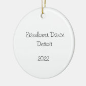 Aangepaste versiering voor Angela A. Keramisch Ornament (Links)