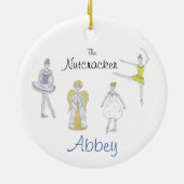 Aangepaste versiering voor Angela A. Keramisch Ornament (Achterkant)