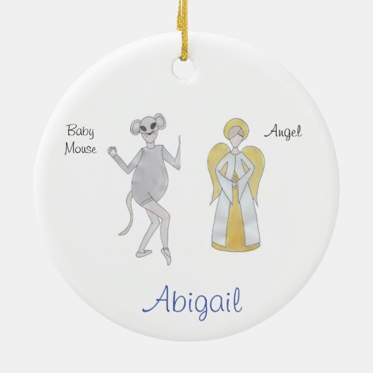 Aangepaste versiering voor Ashley B. #2 Keramisch Ornament (Achterkant)