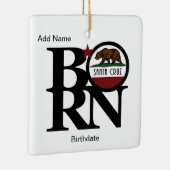 Aangepaste versiering voor BORN Santa Cruz Keramisch Ornament (Rechts)