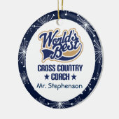 Aangepaste versiering voor internationale coach keramisch ornament (Links)