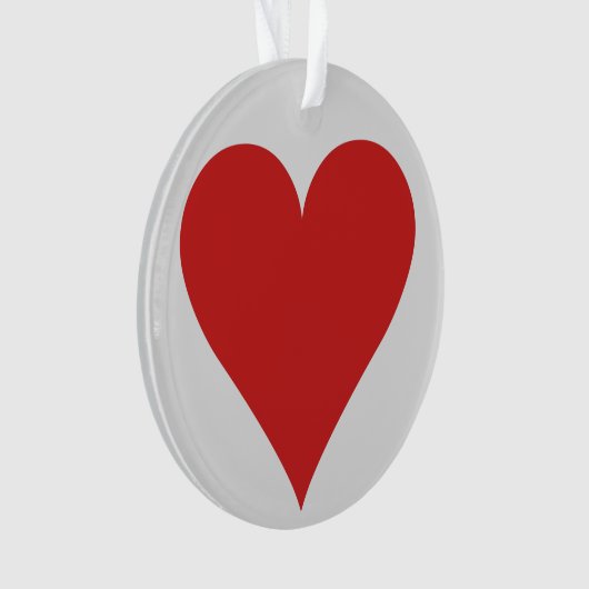 Aangepaste versiering voor kaartspeler ornament (voorkant)