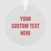 Aangepaste versiering voor kaartspeler ornament (achterkant)