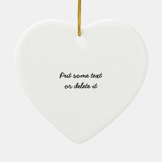 Aangepaste versiering voor vrede keramisch ornament (Achterkant)